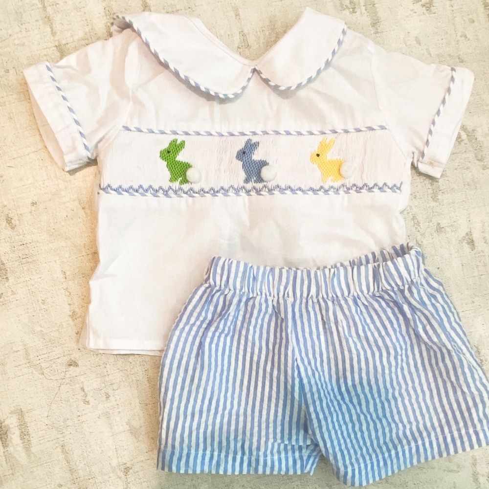12M Easter Matching Short Set